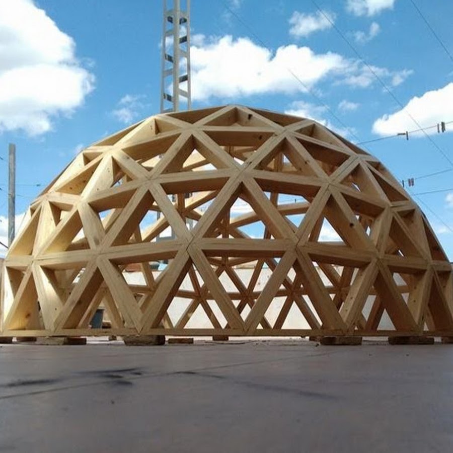 Como Hacer Un Domo Geodesico YouTube