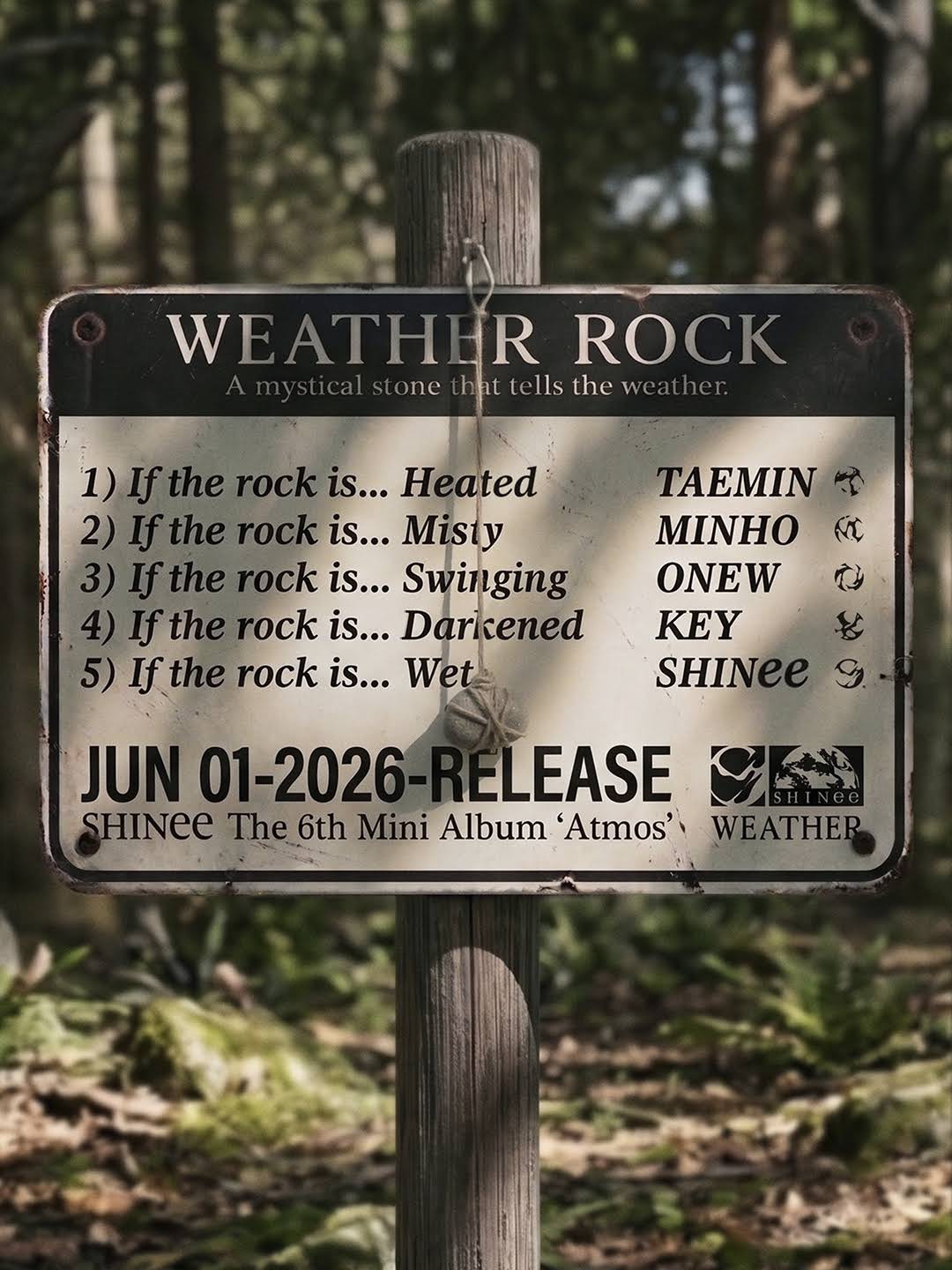 SHINee ラキドロ テミン Atmos Weather Rock SHINee - SHINee テミン