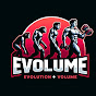 EvoLume (Evolution + Volume) logo