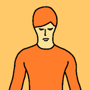 Orange Football Man