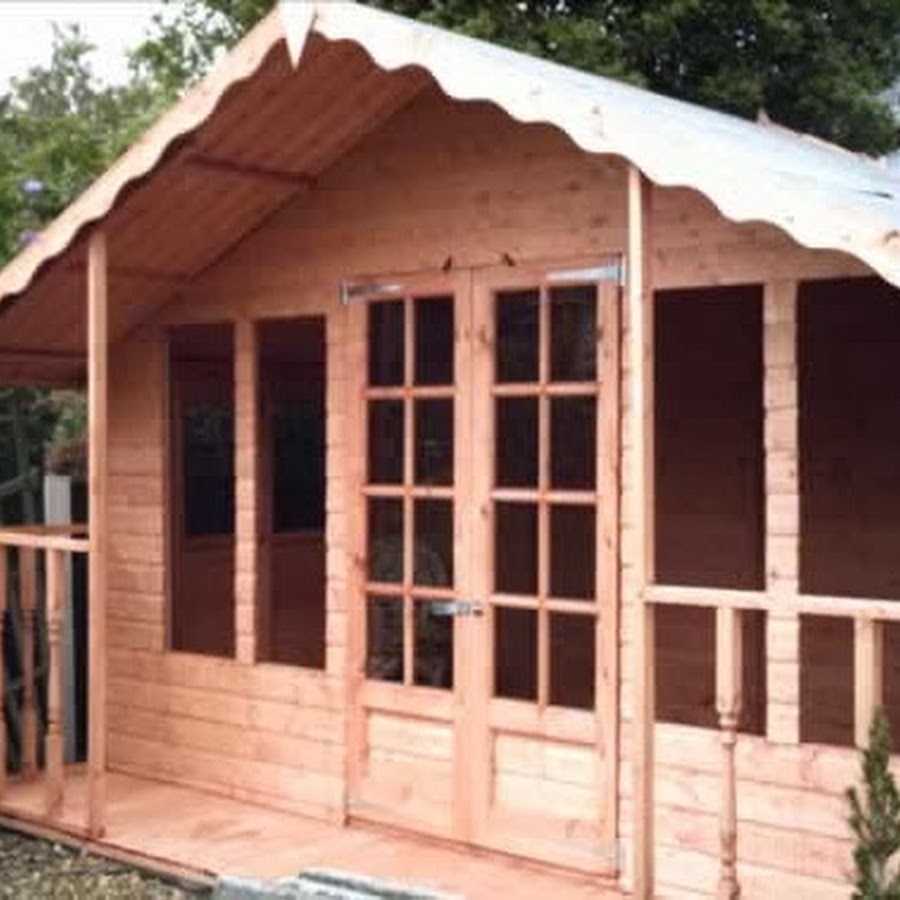 shed king timber buildings - YouTube