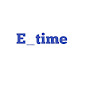 E_time logo