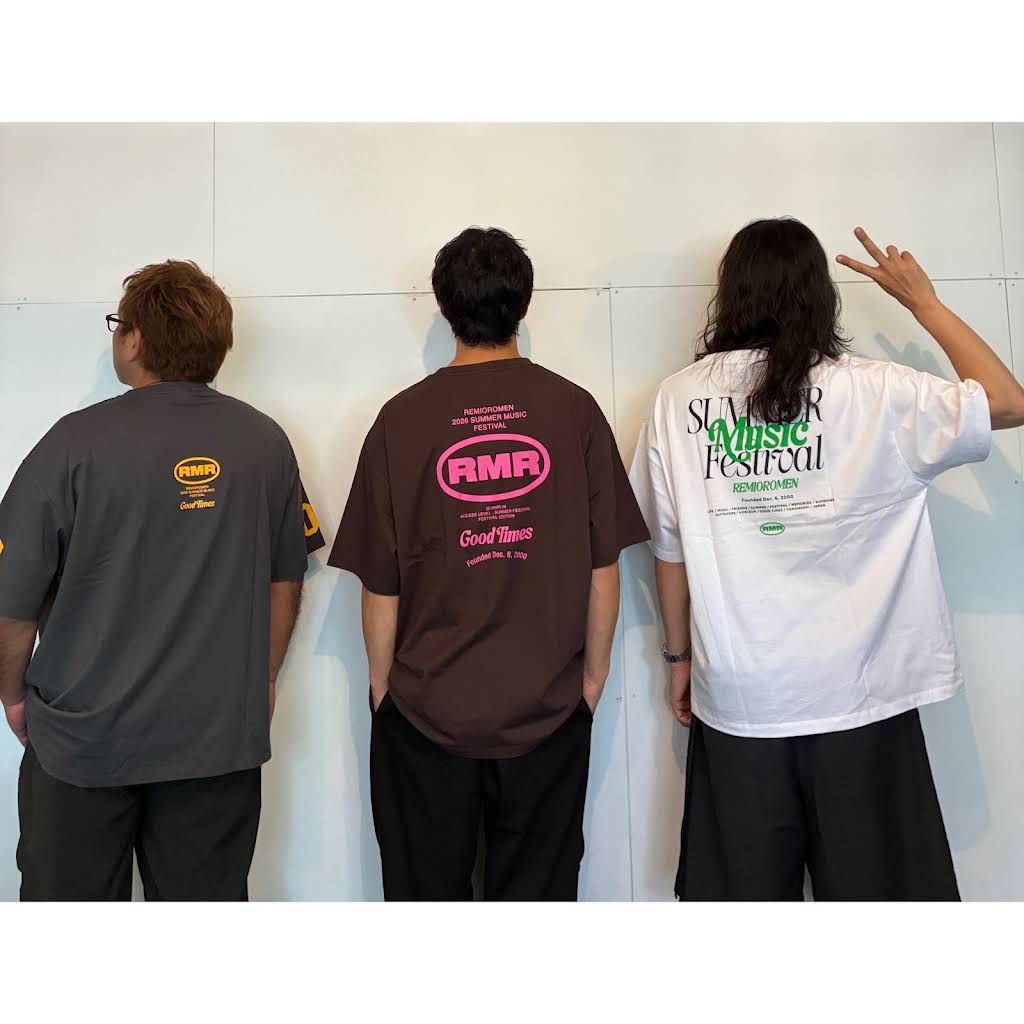 明日のRISING SUN ROCK FESTIVALより、 夏フェスグッズ販売開始！ T