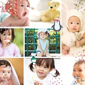 Cute baby eating&singing from Japan