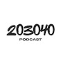 The 20.30.40 Podcast logo