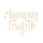 attention fragile logo