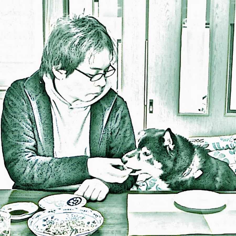 黒柴クロ 犬ごはん 豆乳ババロア Shiba Inu Kuro Eats Pudding  