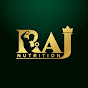 Raj Nutrition the supplement store logo
