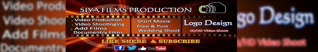 Siya Films PRODUCTION YouTube channel avatar