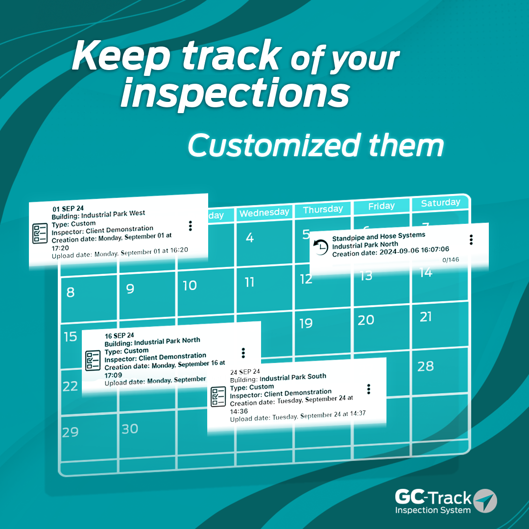 Post from GC-Track Inspection System