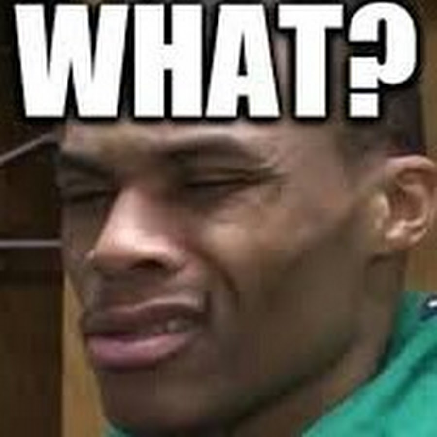 Russell Westbrook's WHAT? Face YouTube