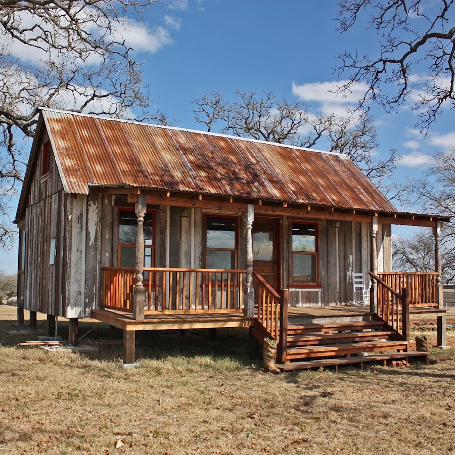 Pure Salvage Living from Tiny Texas Houses YouTube
