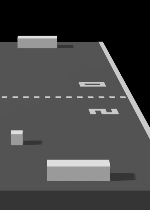 Cubo – Minimalist 3D Retro Arcade Game — cover art
