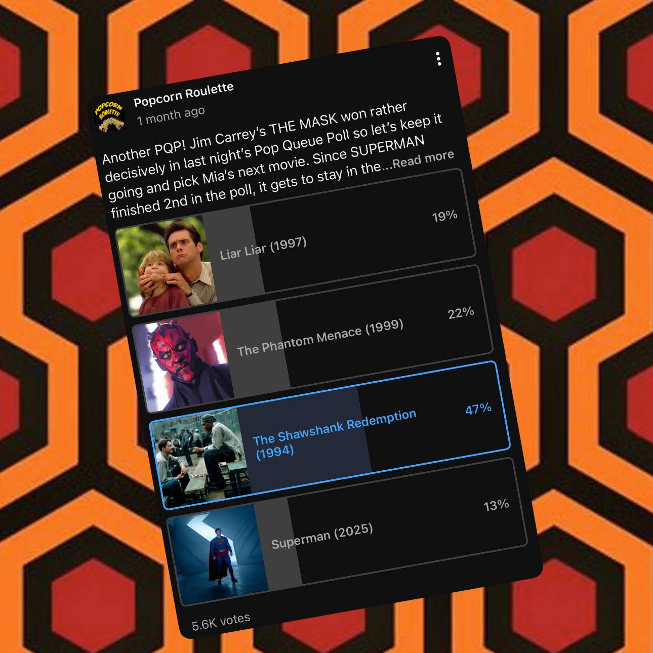 Post from Popcorn Roulette