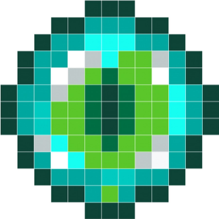 Ender Pearl Pixel Art