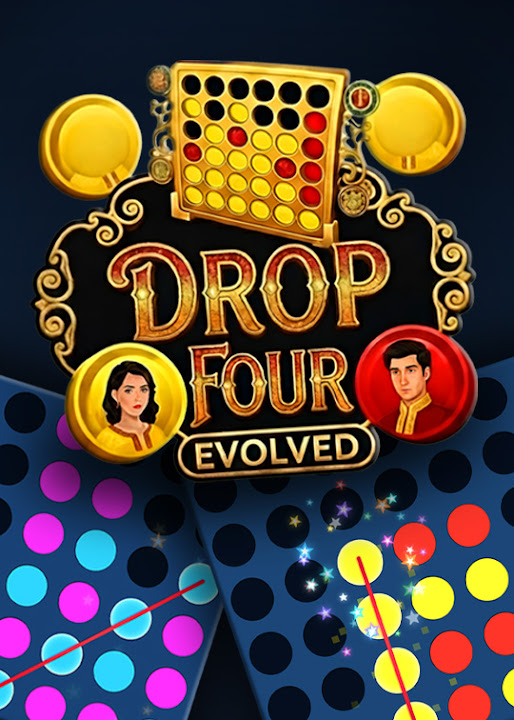 Drop Four Evolved - Classic Board Game — cover art
