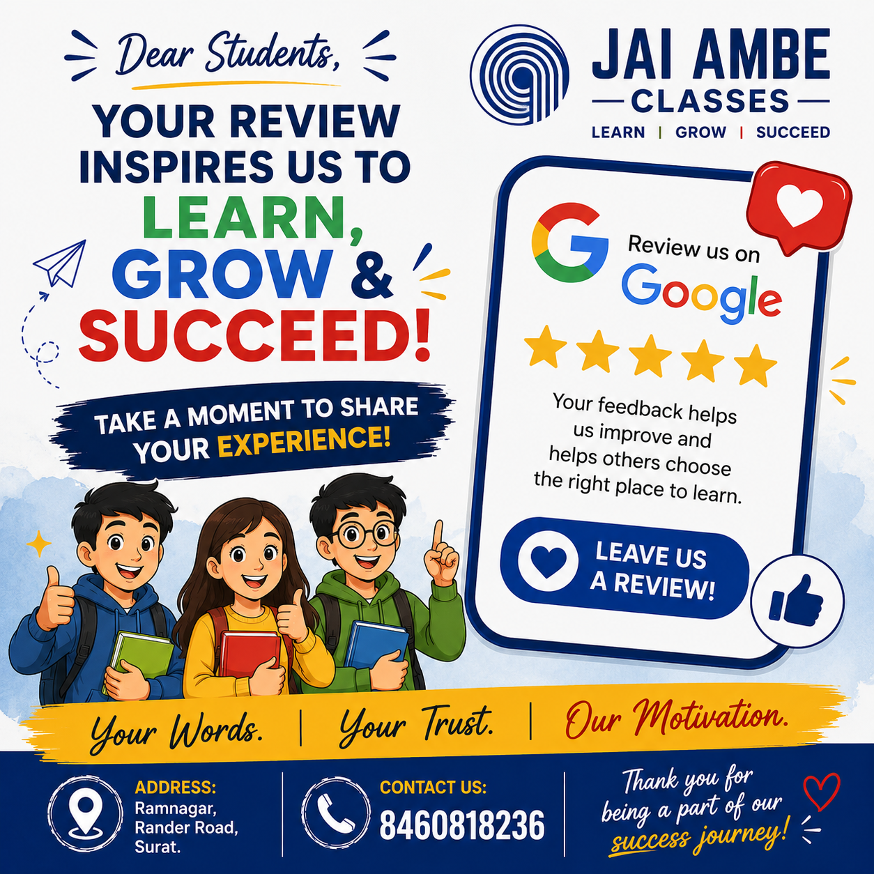 Post from Jai Ambe Classes