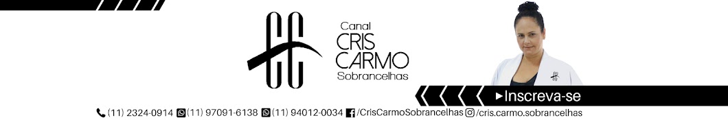 Cris Carmo Sobrancelhas ইউটিউব চ্যানেল অ্যাভাটার