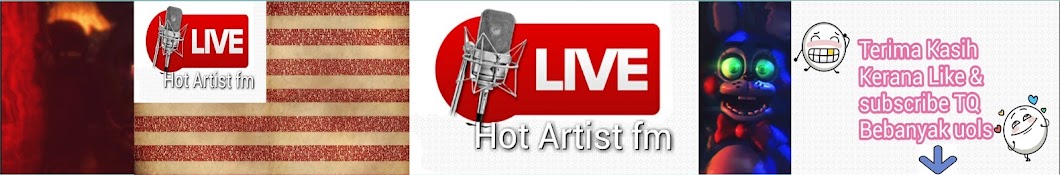 Hot Artist fm رمز قناة اليوتيوب