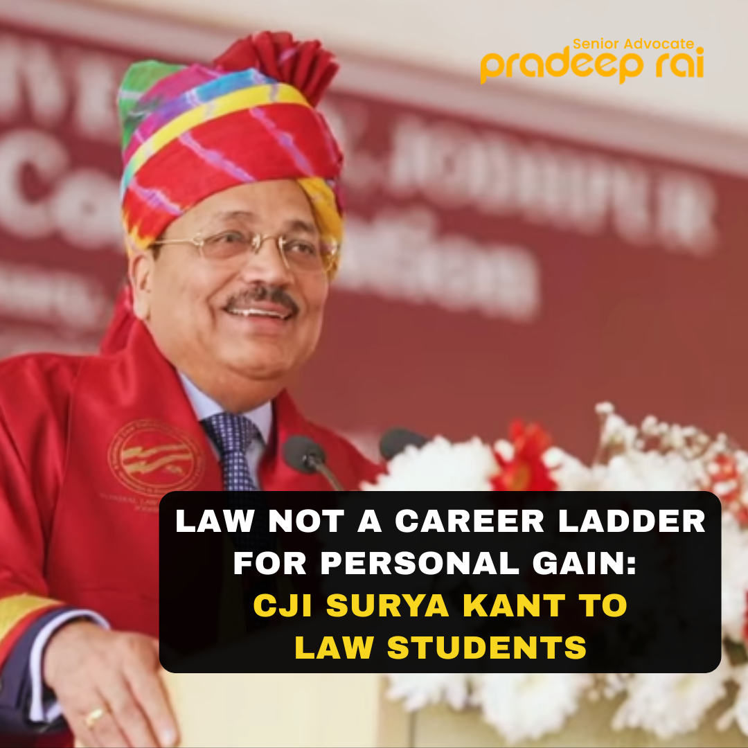 Post from Senior Advocate Pradeep Rai