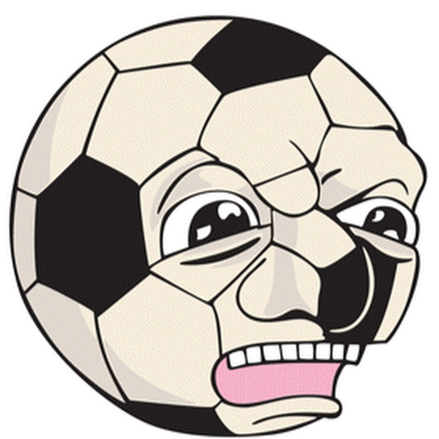 Image result for flat soccer ball funny