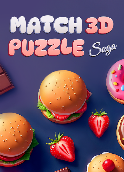Match 3D Puzzle Saga — cover art