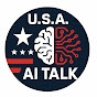 U.S.A. AI TALK  logo