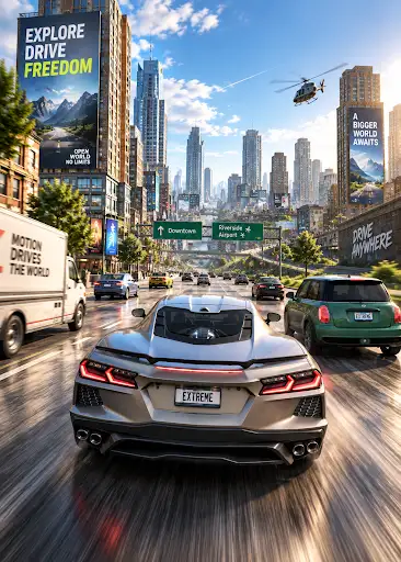 Extreme Car Driving Simulator cover