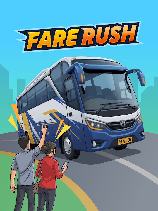 Fare Rush: Bus Game — cover art