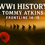 WW1 History -Tommy Atkins Front Line 14 -18 logo