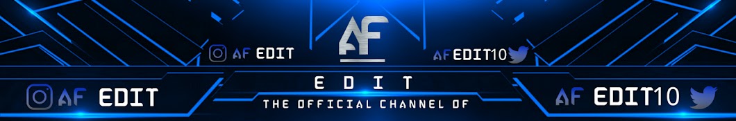 AF EDIT यूट्यूब चैनल अवतार