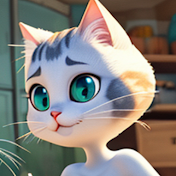 しゃべる猫