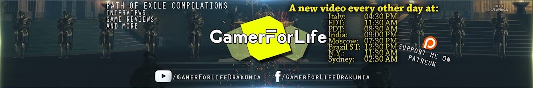 GamerForLife यूट्यूब चैनल अवतार