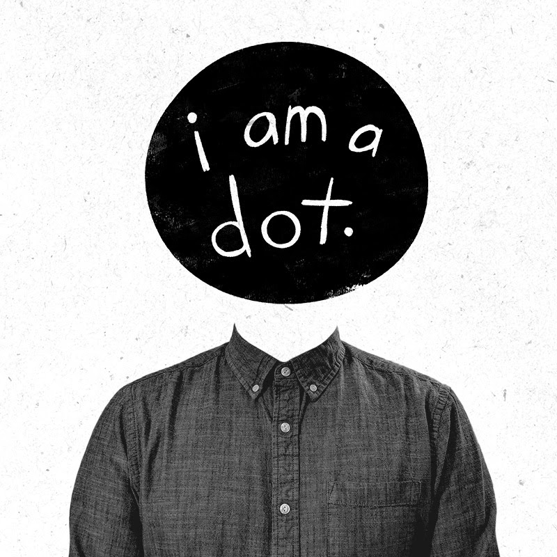 i am a dot. Logo