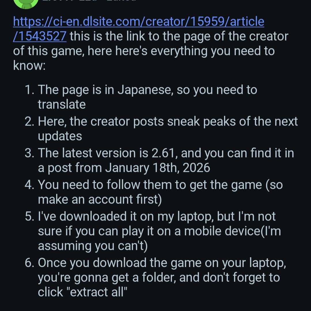 Post from Secret channel