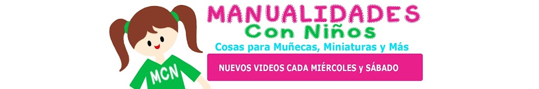 ManualidadesConNinos - MuÃ±ecas, Miniaturas y mÃ¡s YouTube channel avatar