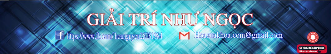 giai tri nhu ngoc YouTube kanalı avatarı