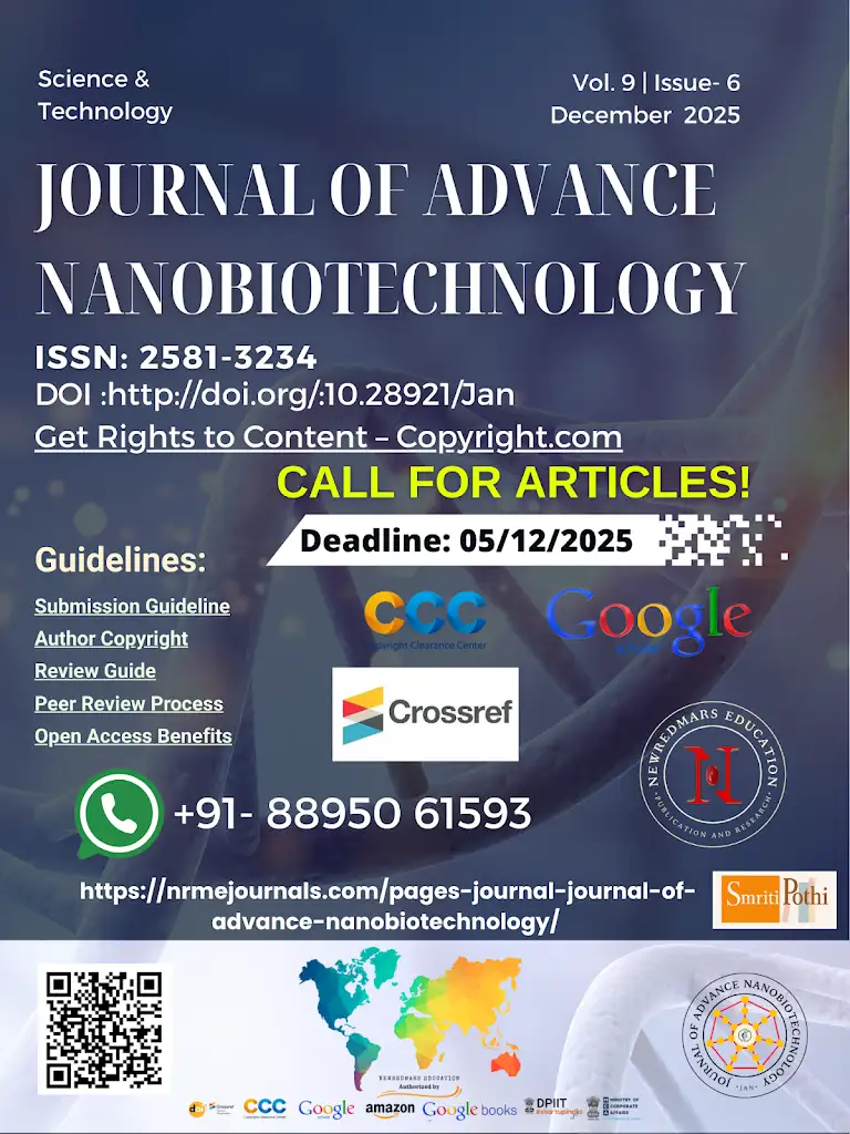 Call for Papers – Journal of Advance Nanobiotechnology