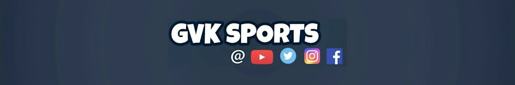 GVK Sports YouTube channel avatar