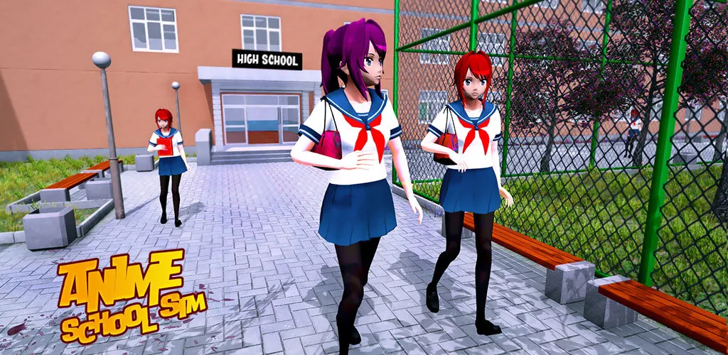 Anime High School Girl Apk For Android Landmark Games