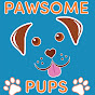 Pawsome Pups Ohio logo