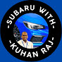 Subaru with Kuhan Raj logo