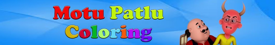 Motu Patlu Coloring YouTube channel avatar
