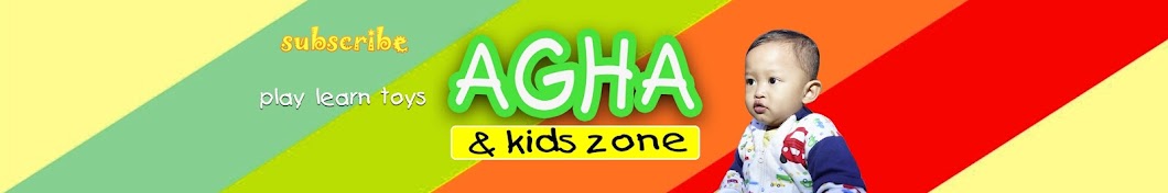 Agha Kids Zone Avatar canale YouTube 