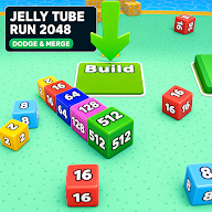 Jelly Tube Run 2048 icon