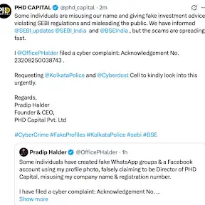 PHD CAPITAL YouTube channel
