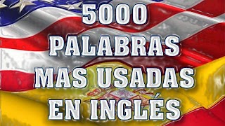 «5000 PALABRAS MAS USADAS EN INGLÉS» youtube banner