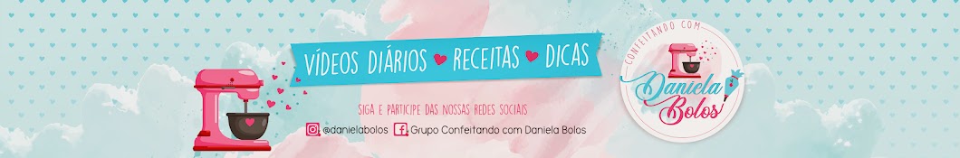 Confeitando com Daniela Bolos YouTube 频道头像
