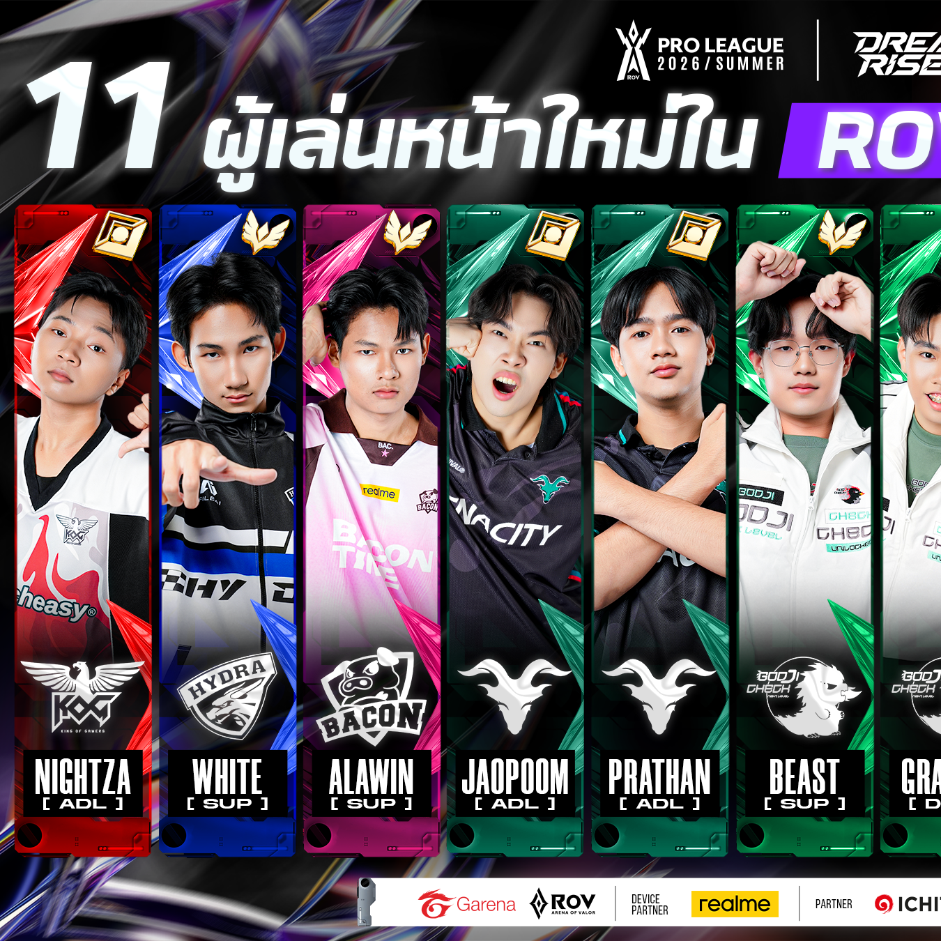 Post from Garena RoV Thailand
