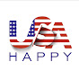USA-Happy logo
